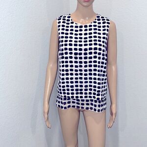 Kate Spade pink & black   blouse